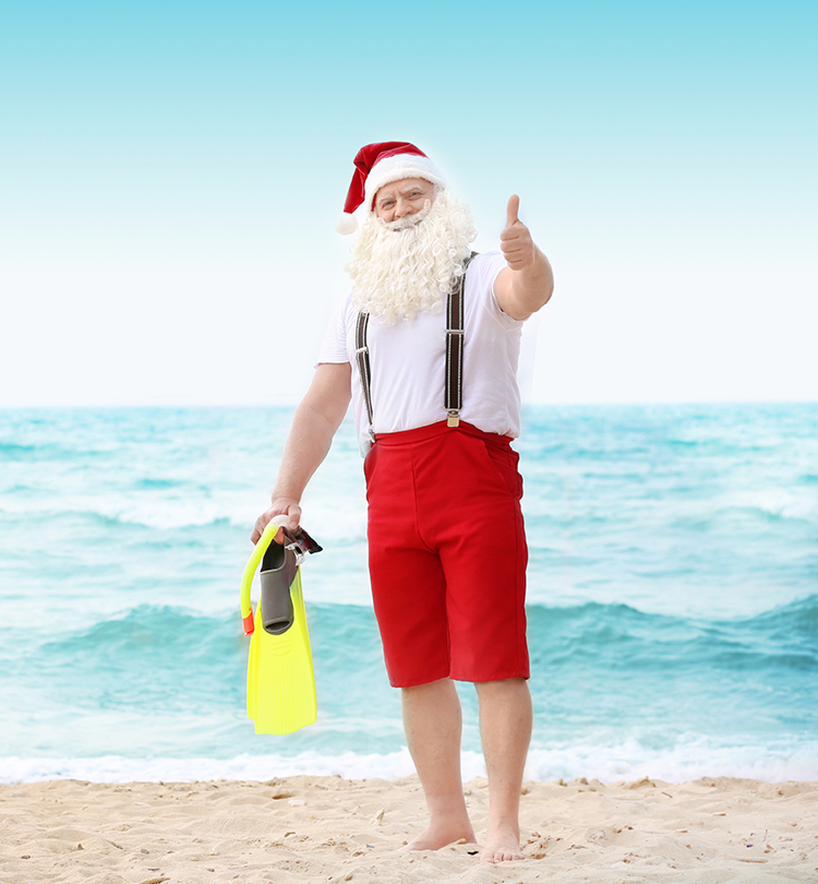 Off season santa sale